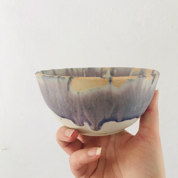 Trio of nesting Signed studio pottery Marion Dalton bowls - Picture 2 of 10